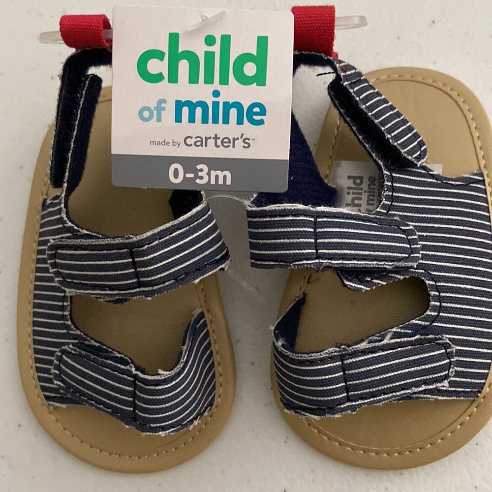 Child of Mine NWT Baby boy sandals